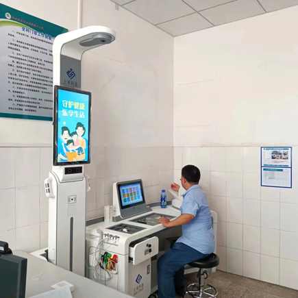 上禾SH-T20健康體檢一體機裝機洛陽(yáng)新安縣磁澗衛生院