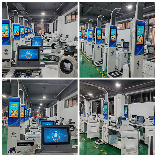 SH-T18智能健康體檢一體機發(fā)貨前實(shí)拍圖